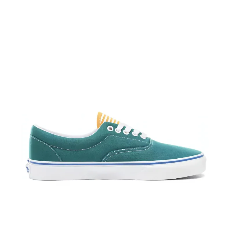 Vans Deck Club Era Shoes Green/White-1
