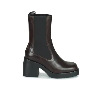 VAGABOND SHOEMAKERS Brooke Short Chelsea Boots 8.5cm Women's Red Brown