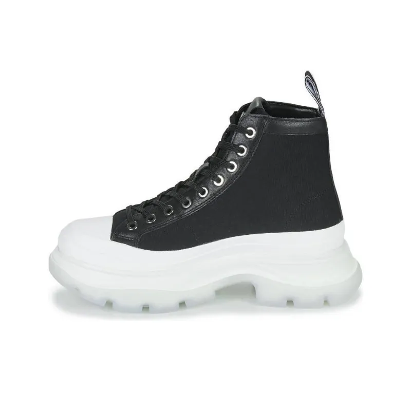 KARL LAGERFELD High Top Casual Shoes Women's Black-0