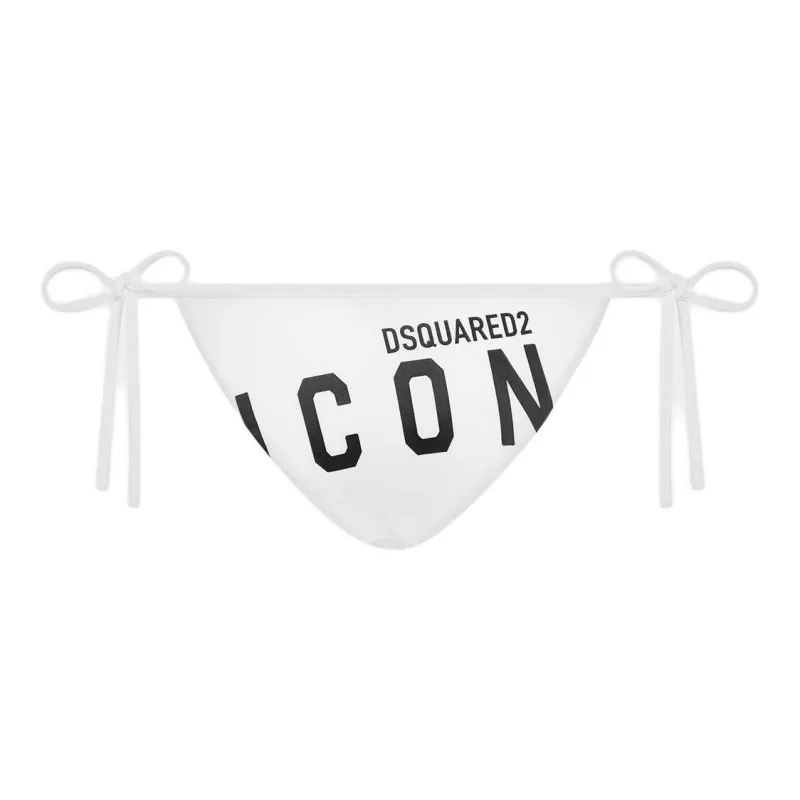 DSQUARED 2 Be Icon Bikini Brief Underpants Women's White-1