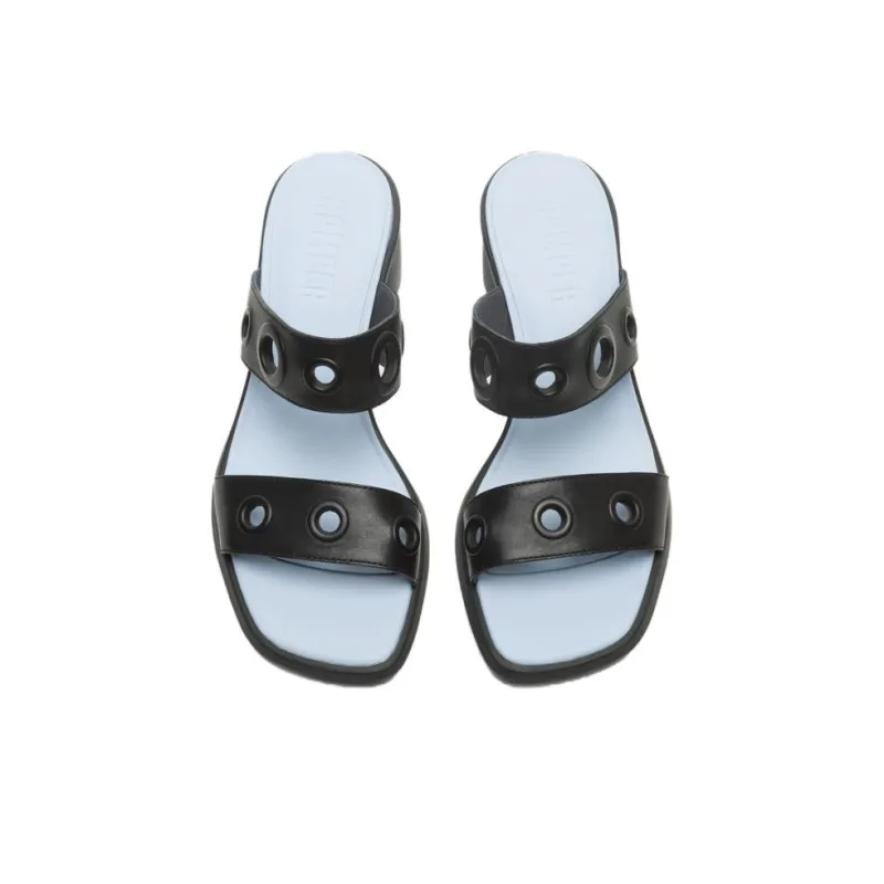 CAMPER Slide Slippers 6cm Women's Black-3