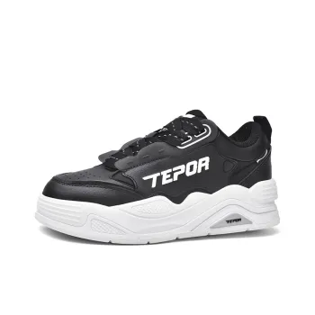 TEPOR Anti Slip Wear Resistant Low Top Skateboard Shoes Unisex