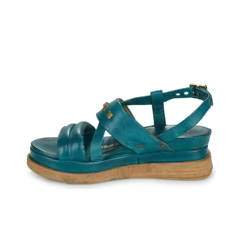 AirStep One Strap Sandals Women's Blue-8