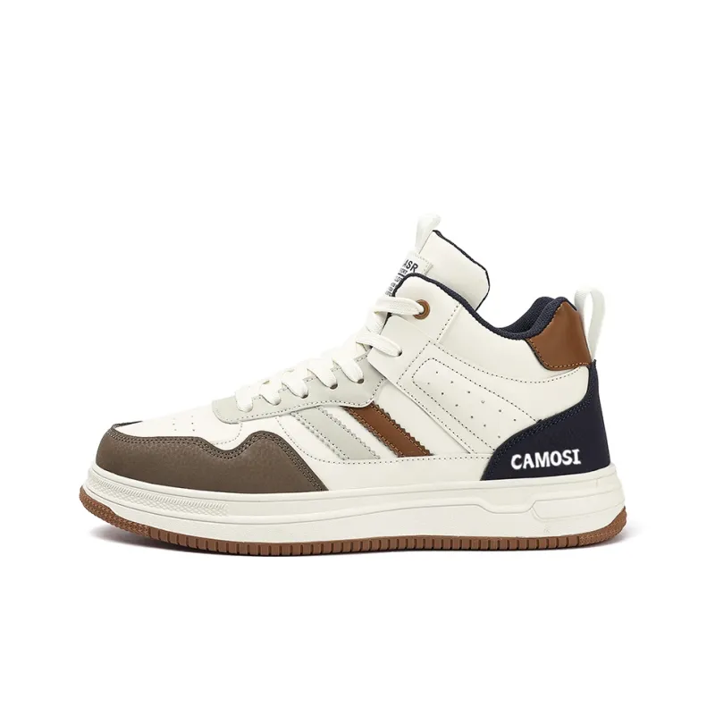CAMOSI Wear-Resistant High-Top Casual Shoes Unisex-0