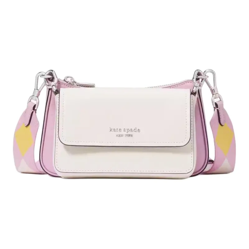 Kate Spade Saffiano Leather Shoulder Bag Crossbody Bag Women's More Sheepskin Paper-0