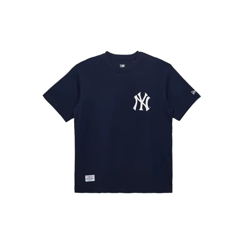 New Era T Shirts Unisex Navy Blue-1