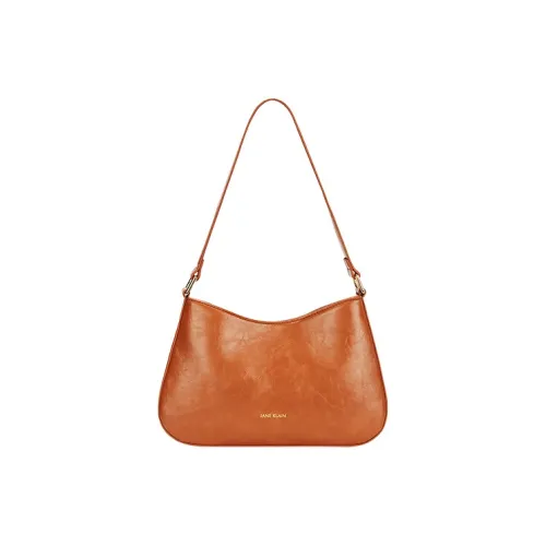 JANE KLAIN Synthetic Leather Shoulder Bag Crossbody Bag Regular Women's Brown/Black/Coffee
