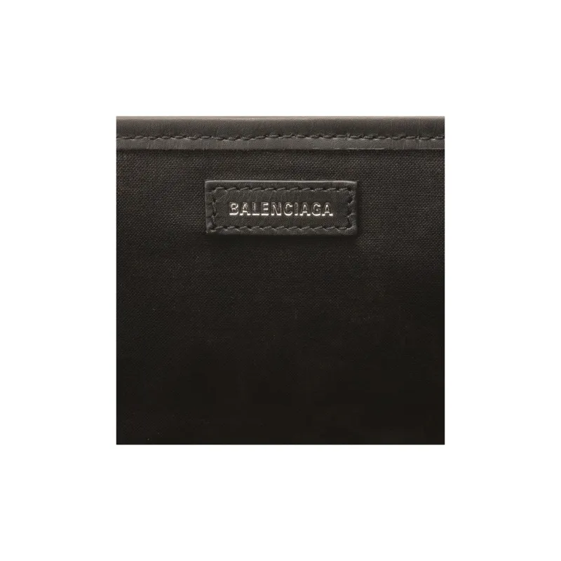 Balenciaga Canvas With Calfskin Handbag Women's Leopard/Black-6