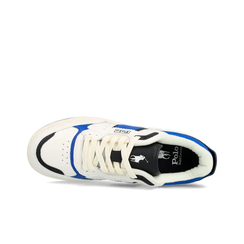 Polo Ralph Lauren Low Top Skateboard Shoes Men's White-3