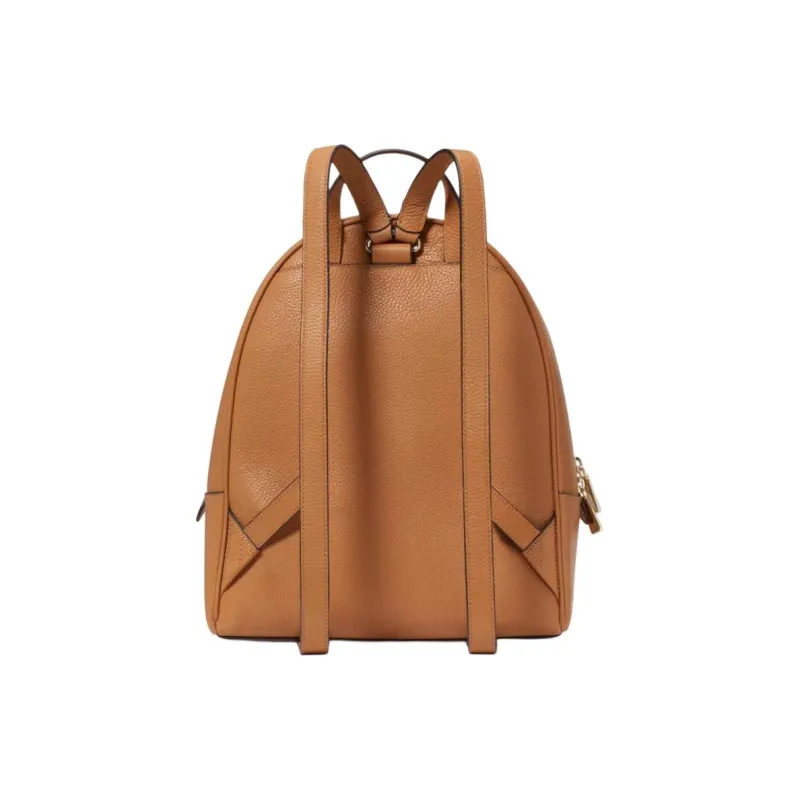 Kate Spade Hudson Leather Backpack Medium Size Women's Brown-2