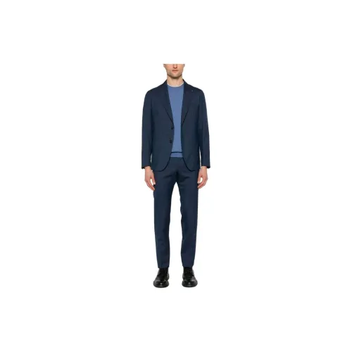 Tagliatore Single-breasted Checked Wool Suit