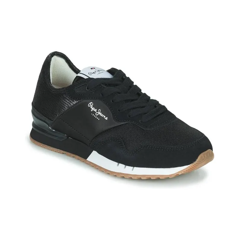Pepe Jeans London Abrasion Resistant Low Top Casual Shoes Women's Black-9