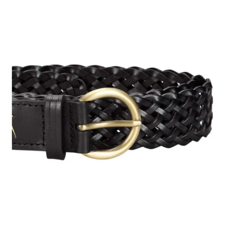Nike Women's Ultralight Woven Leather Golf Belt-2