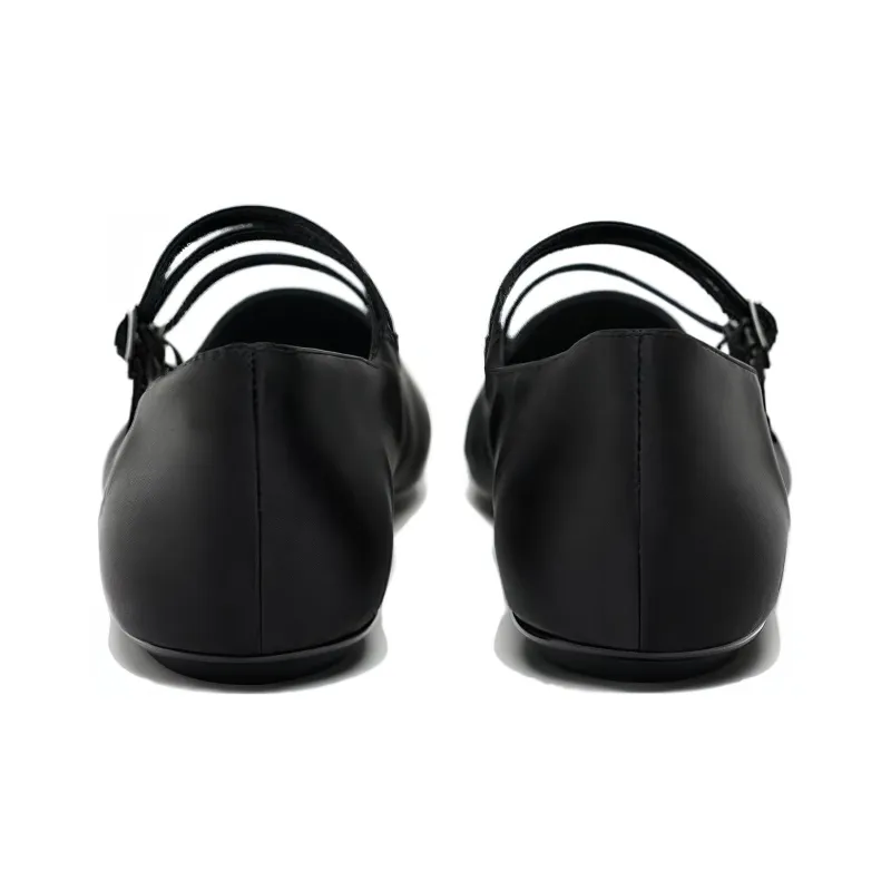 ZARA Casual Wear Resistant 1cm Women's Black-3