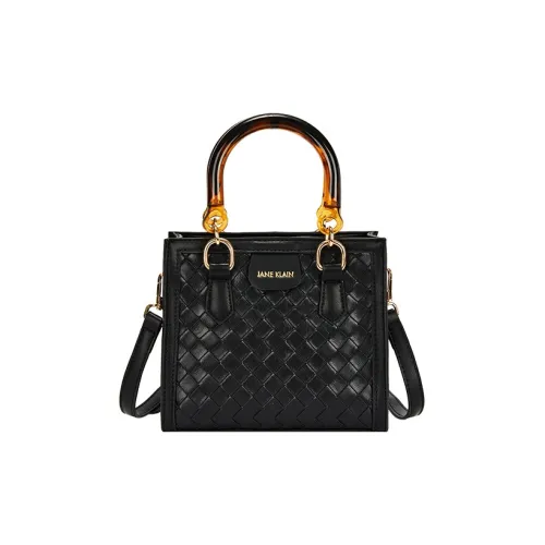 JANE KLAIN Synthetic Leather Shoulder Bag Crossbody Bag Regular Women's Black/Brown
