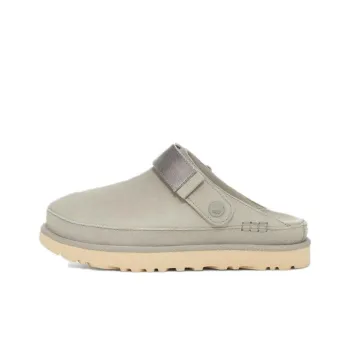 UGG Goldenstar Suede Flatform Clogs