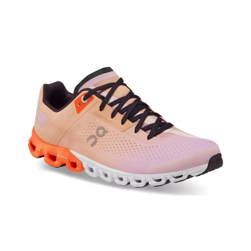 On Running Cloudflow 3.0 Rose Pink Fiji Orange Women's-1