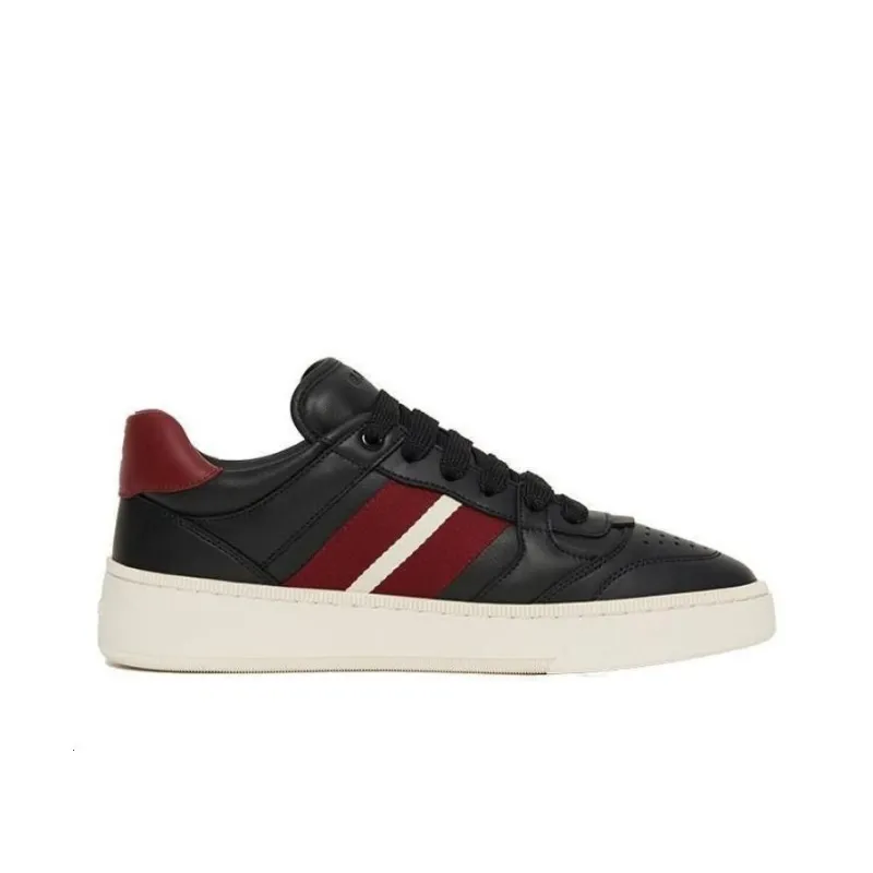 BALLY Raise Logo-print Leather Sneakers-1