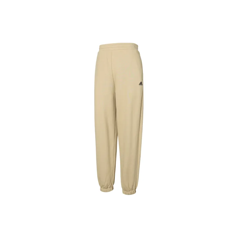 Adidas Knitted Sweatpants Unisex Light Khaki-1