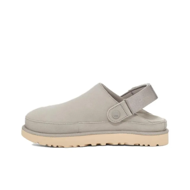 UGG Goldenstar Suede Flatform Clogs-2