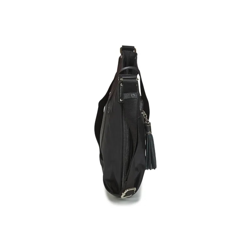 Lancaster Nylon Shoulder Bag Women's Black-6