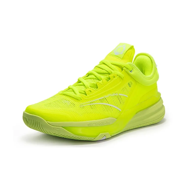 361° DVD1 Basketball Shoes Men Low Top Neon Solar Yellow/361 Degrees White-1