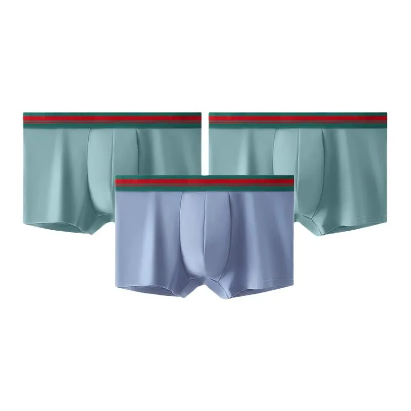 RED DRAGONFLY Cotton Panties Men's 3 Pack Gift Box Set-12