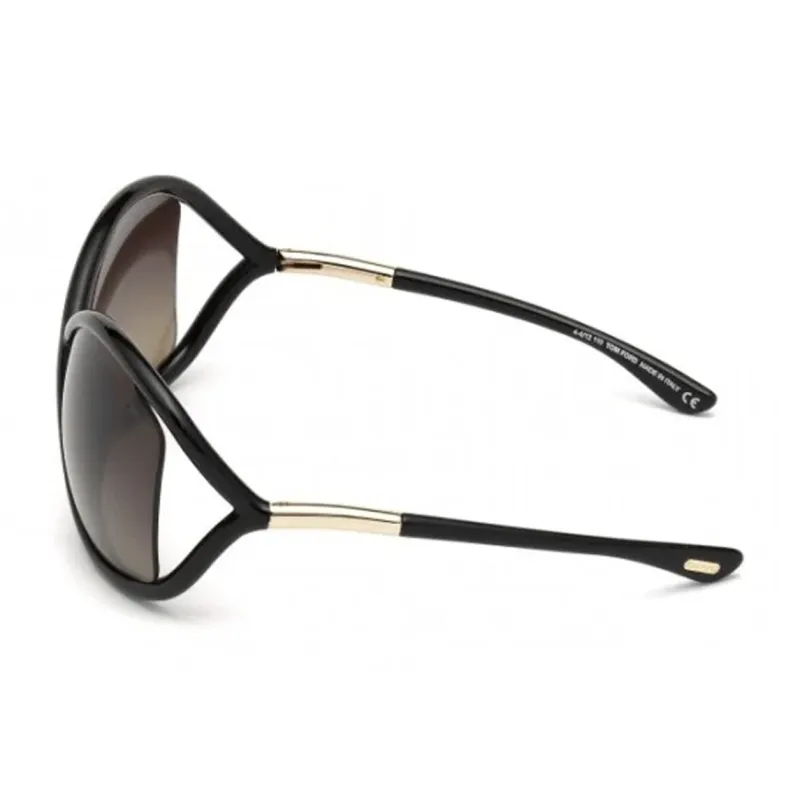 TOM FORD Whitney Oversized Round Frame Sunglasses-1