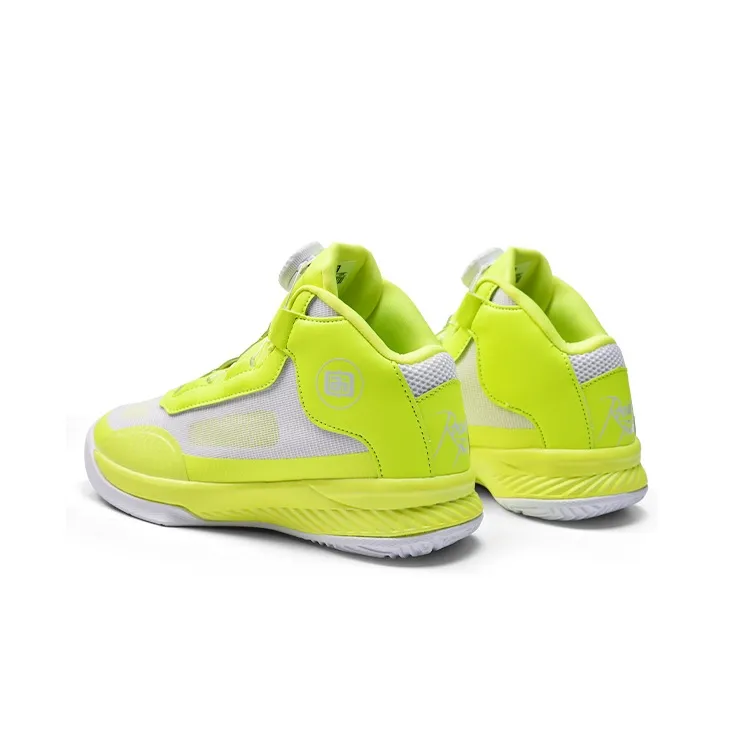 IVERSON Anti Slip Wear Resistant Breathable Lightweight High Top Lace Free Kids' Basketball Shoes Unisex-2