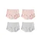 4 Pack (2 Champagne+2 Silver Gray)