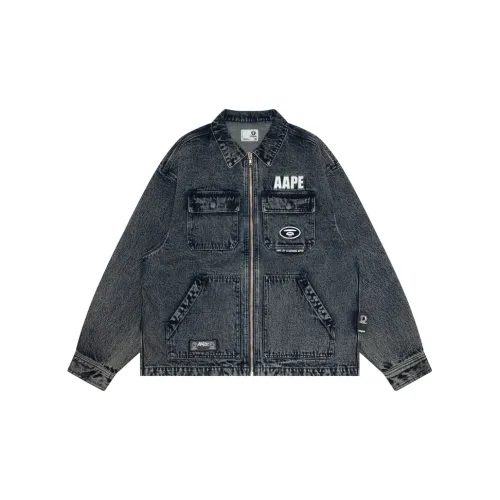 Aape Men Denim Jacket