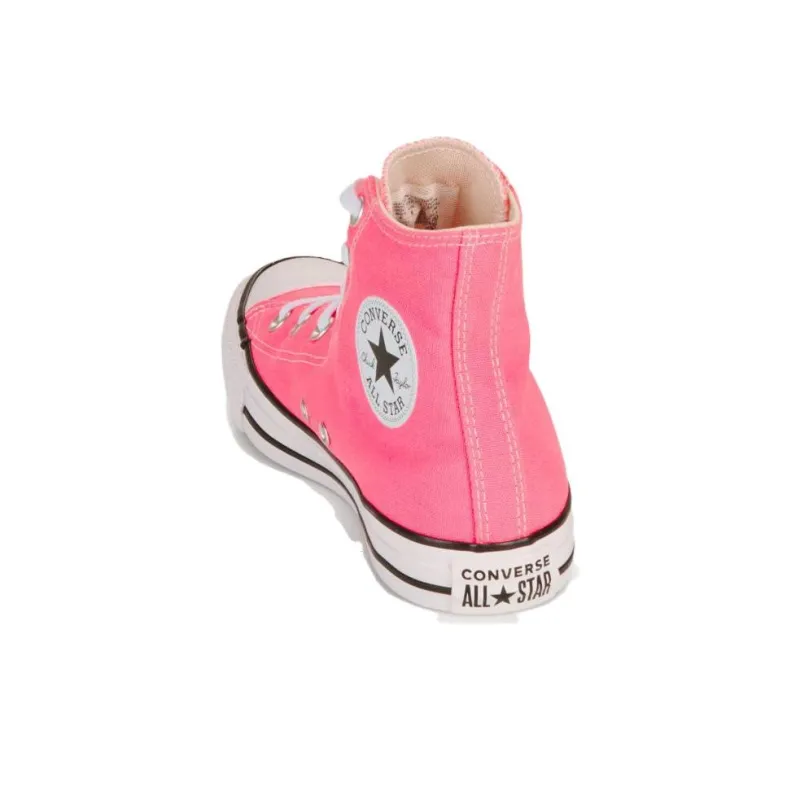 Converse Chuck Taylor Hi All Star Abrasion Resistant Cushioning High Top Canvas Shoes Unisex Pink-5