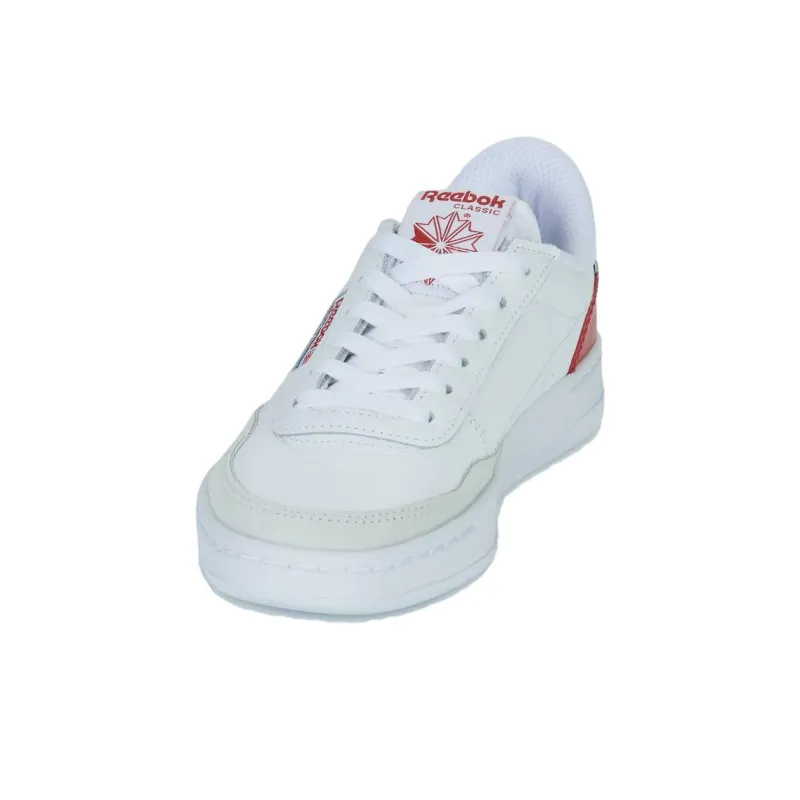 Reebok Court Peak Cushioning Wear Resistant Low Top Skateboard Shoes Women's White-2