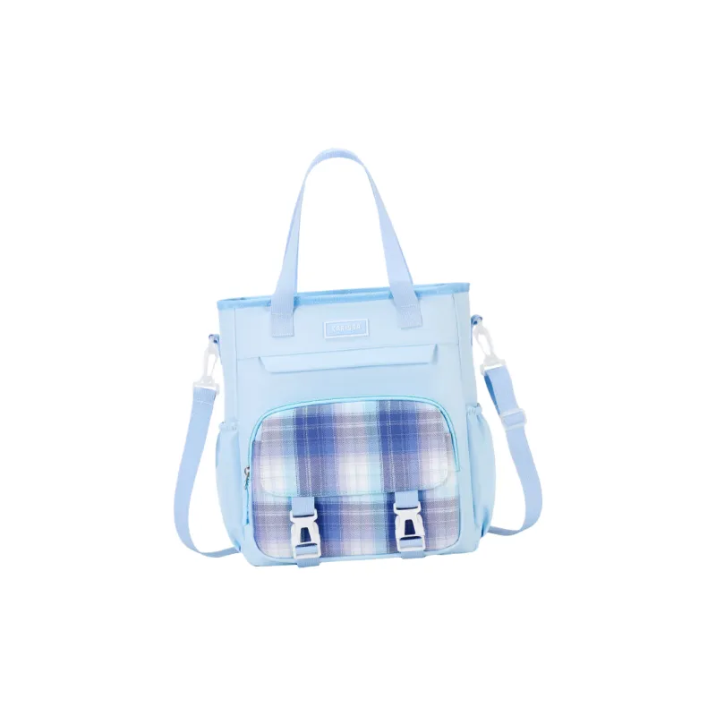 Carissa Oxford Backpack Regular Women's Purple/Sky Blue/Black/Pink/Beige-3