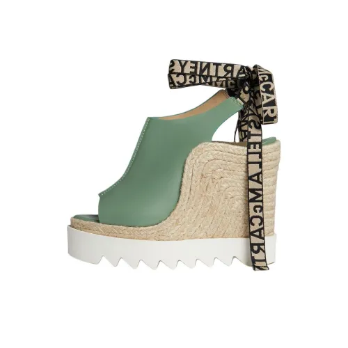 Stella McCartney 100mm Gaia Wedge Espadrilles