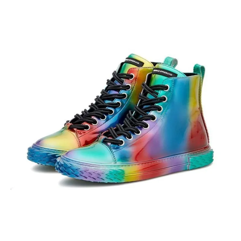 Giuseppe Zanotti/GZ Blabber Skateboard Shoes Men's Multicolor Wash-3
