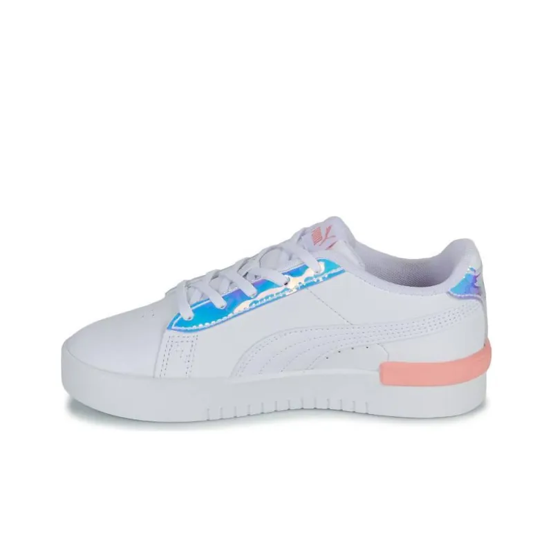 PUMA Jada Renew Better Durable Breathable Low Top Kids' Skateboarding Shoes White Children Aged 3 7 Years Old-0