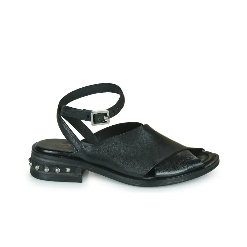 AirStep GEA One Strap Sandals Women's Black-5
