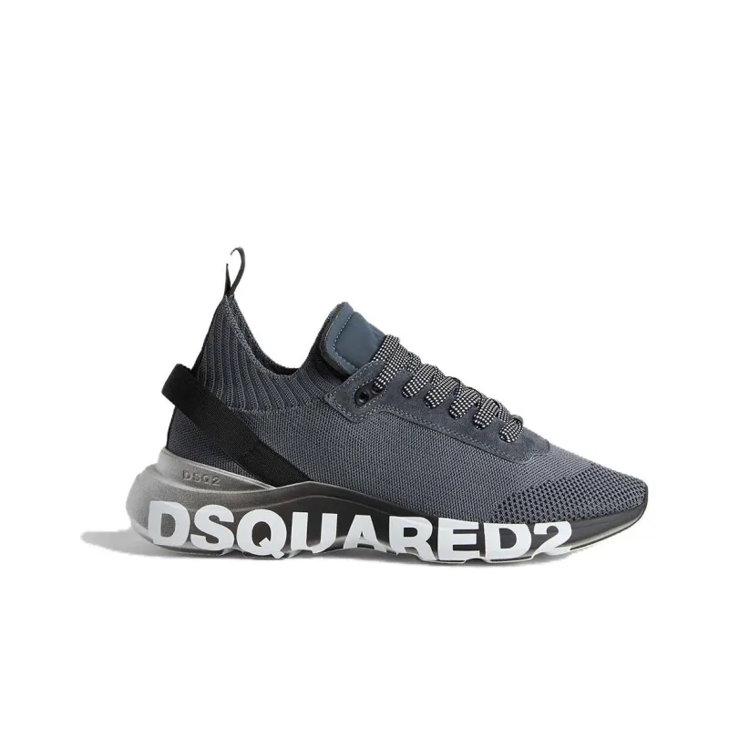 DSQUARED 2 Logo Printed Lace Up Sneakers-1