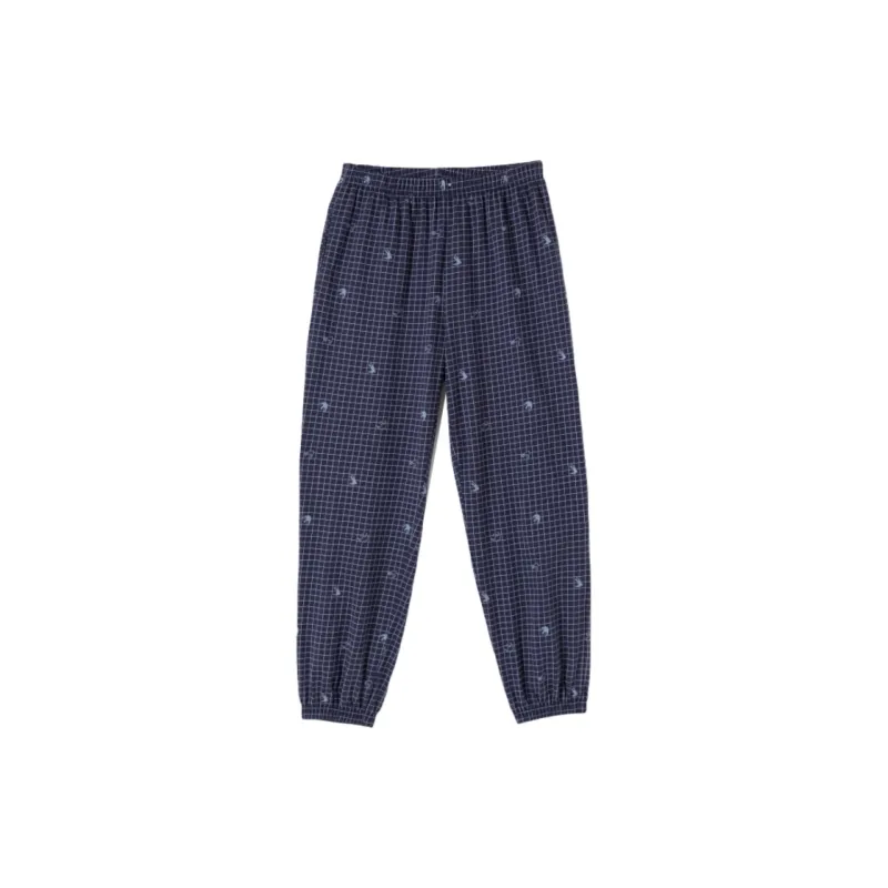 Top Melon Pajama Pants Men's Deep Space Blue-0