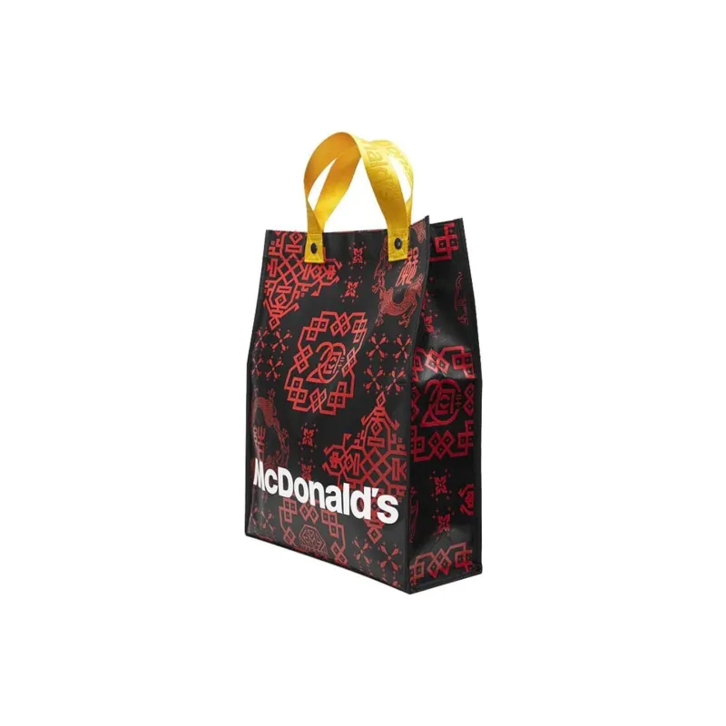CLOT McDonald's Limited Collaboration Polyester Backpack Regular Unisex Black-2