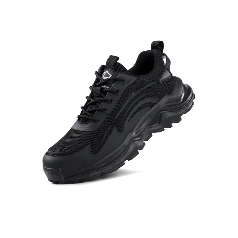 Blue Gull Shield Impact Resistant Lightweight Rebound Low Top Casual Shoes-2