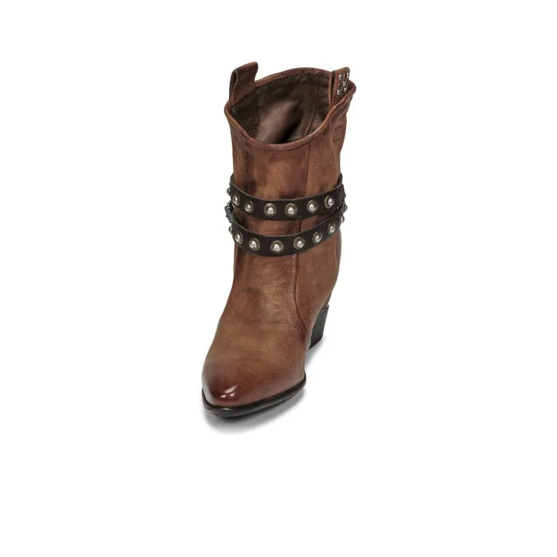 AirStep TINGET Ankle Boots 8cm Women's Brown-8
