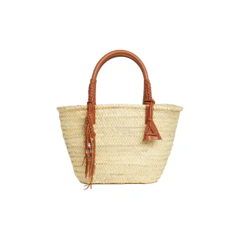 Alanui Icon Palm Leaf Big Tote Bag