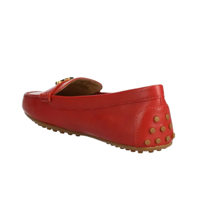 Polo Ralph Lauren Beanie Shoes Women's Red-2