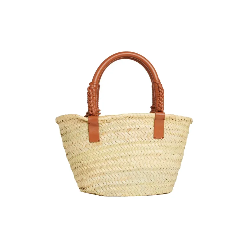 Alanui Small Icon Palm Leaf Tote Bag-3