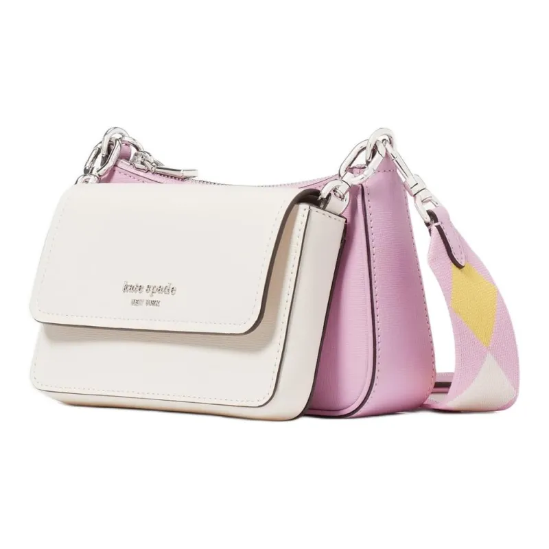 Kate Spade Saffiano Leather Shoulder Bag Crossbody Bag Women's More Sheepskin Paper-2