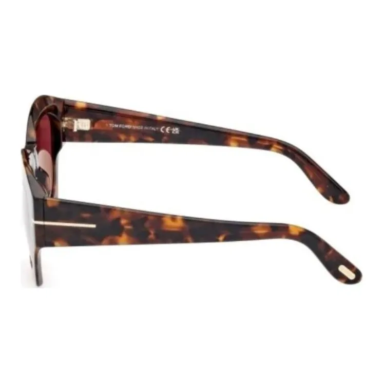 TOM FORD Guilliana Geometric Frame Sunglasses-1
