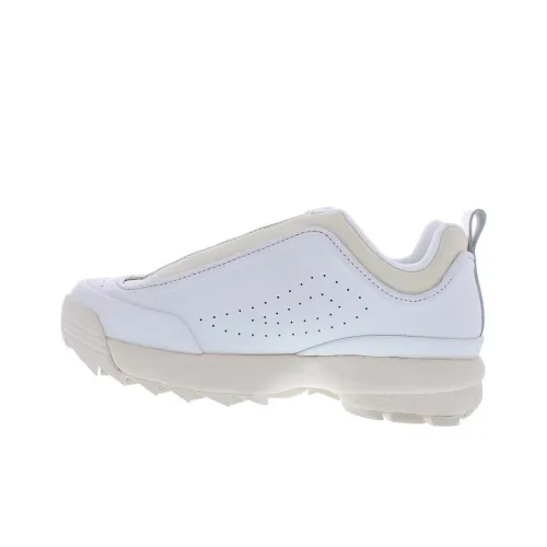 FILA Disruptor Running Shoes Women's Low-Top White