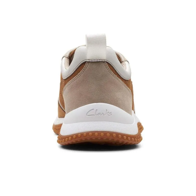Clarks Anti Slip Wear Resistant Low Top Casual Shoes Men's Tan-5